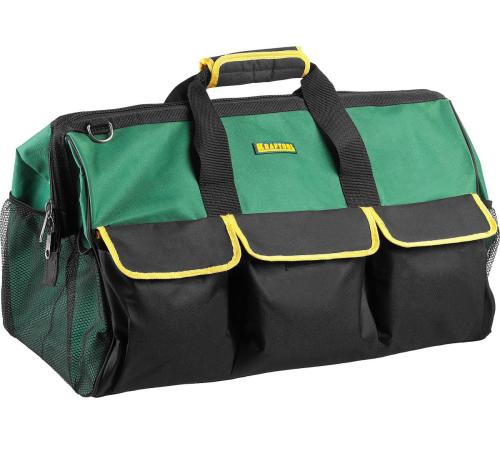 KRAFTOOL MaxKraft, 610 х 250 х 300, сумка для инструментов с 25 карманами (38714-24)