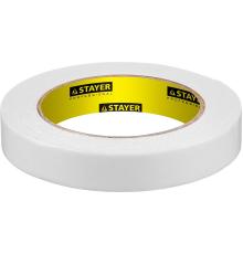 STAYER 19 мм, 5 м, белая, на вспененной основе, двухсторонняя клейкая лента, Professional (12231-19-05)