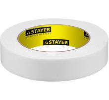 STAYER 25 мм, 5 м, белая, на вспененной основе, двухсторонняя клейкая лента, Professional (12231-25-05)