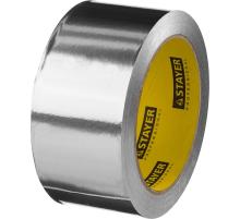 STAYER ProTape, 50 мм, 25 м, до 120 °С, самоклеящаяся алюминиевая лента, Professional (12268-50-25)