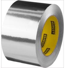 STAYER ProTape, 75 мм, 50 м, до 120 °С, самоклеящаяся алюминиевая лента, Professional (12268-75-50)