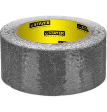 STAYER 50 мм, 5 м, черная, противоскользящая клейкая лента, Professional (12270-50-05)