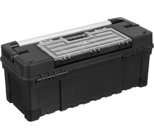STAYER JUMBO-26, 650 x 280 x 270 мм, (26″), пластиковый ящик для инструментов, Professional (38003-26)
