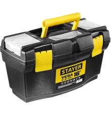 STAYER VEGA-16, 410 x 210 x 230 мм, (16″), пластиковый ящик для инструментов (38105-16)