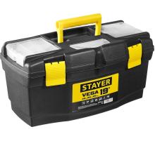 STAYER VEGA-19, 490 х 250 х 250 мм, (19″), пластиковый ящик для инструментов (38105-18)