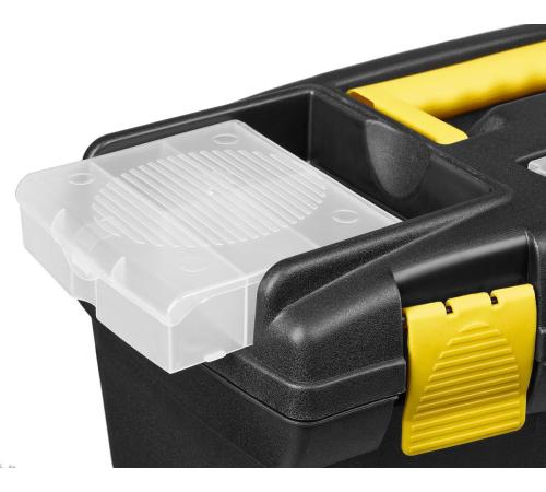 STAYER VEGA-19, 490 х 250 х 250 мм, (19″), пластиковый ящик для инструментов (38105-18)