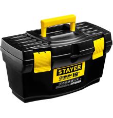 STAYER ORION-19, 480 х 250 х 240 мм, (19″), пластиковый ящик для инструментов (38110-18)