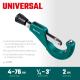KRAFTOOL Universal-76, 6-76 мм, труборез для меди и алюминия (23487)