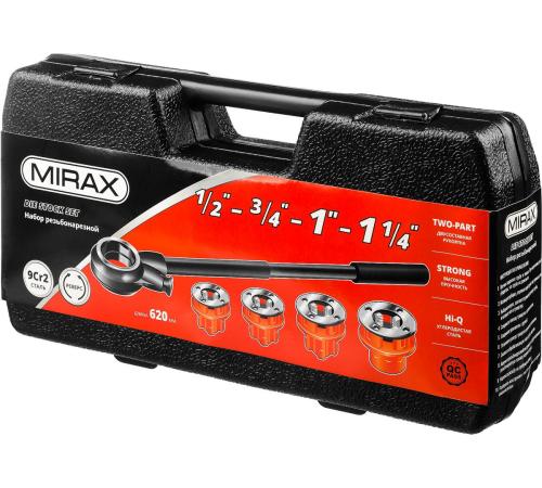 MIRAX набор клуппов с трещоткой №4 (28240-H4)