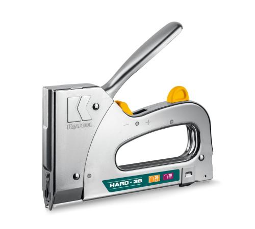KRAFTOOL EXTREM 36, тип 36 (L) калибр 20GA (10 - 14 мм)/28, кабельный рессорный степлер (3186)