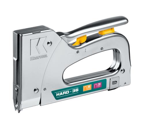 KRAFTOOL EXTREM 36, тип 36 (L) калибр 20GA (10 - 14 мм)/28, кабельный рессорный степлер (3186)