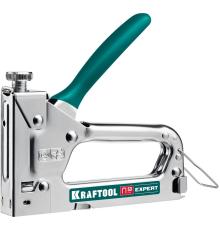 KRAFTOOL Expert-53, тип 53 (A/10/JT21) 23GA (4 - 14 мм), стальной компактный степлер (3187)