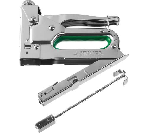 STAYER Max-140, тип 140 (G/11/57) 20GA (6 - 14 мм)/28/300/500, стальной степлер (31508)