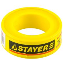 STAYER 0.075 мм х 12 мм х 10 м, 0.16 г/см3, ФУМ лента (12360-12-016)
