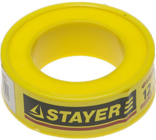 STAYER 0.075 мм х 12 мм х 10 м, 0.25 г/см3, ФУМ лента (12360-12-025)