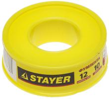 STAYER 0.075 мм х 12 мм х 10 м, 0.40 г/см3, ФУМ лента (12360-12-040)