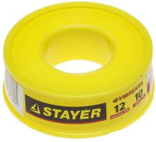STAYER 0.075 мм х 12 мм х 10 м, 0.40 г/см3, ФУМ лента (12360-12-040)