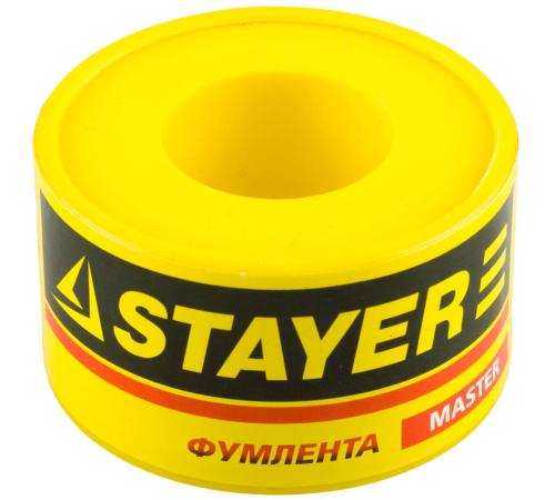 STAYER 0.075 мм х 25 мм х 10 м, 0.40 г/см3, ФУМ лента (12360-25-040)
