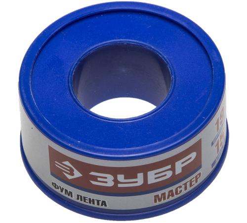 ЗУБР 0.1 мм х 19 мм х 15 м, 0.25 г/см3, ФУМ лента (12373-19-025)