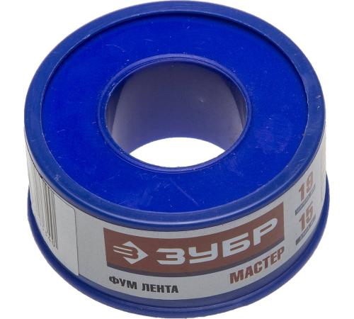 ЗУБР 0.1 мм х 19 мм х15 м, 0.40 г/см3, ФУМ лента (12373-19-040)
