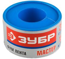 ЗУБР 0.1 мм х 25 мм х15 м, 0.40 г/см3, ФУМ лента (12373-25-040)