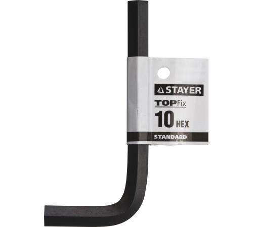 STAYER STANDARD, 10 мм, имбусовый ключ (27405-10)