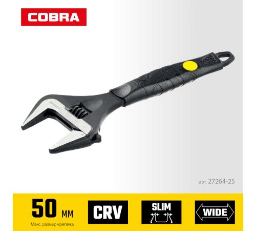 STAYER COBRA, 250/50 мм, разводной ключ, Professional (27264-25)