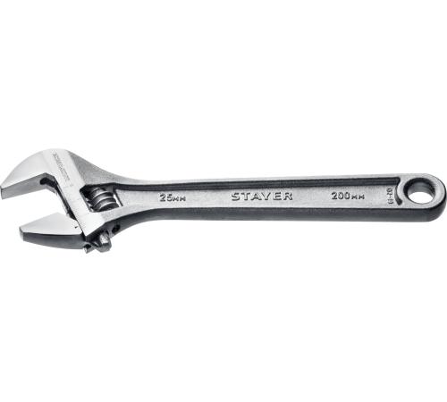 STAYER MAXFORCE, 200/25 мм, разводной ключ (2725-20)