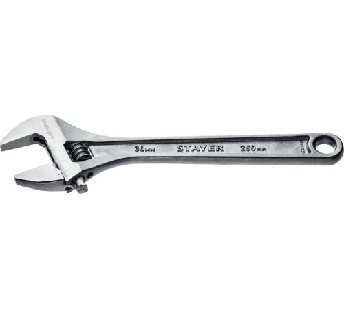 STAYER MAXFORCE, 250/30 мм, разводной ключ (2725-25)