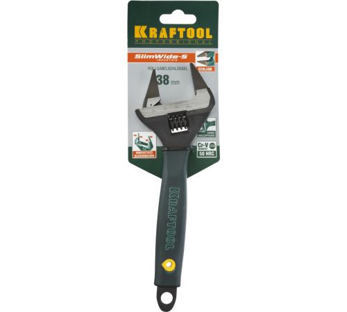 KRAFTOOL SlimWide Ultra, 200/38 мм, разводной ключ (27263-20)
