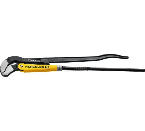 STAYER Hercules-S, №3, 2″, 560 мм, трубный ключ с изогнутыми губками, Professional (27311-3)