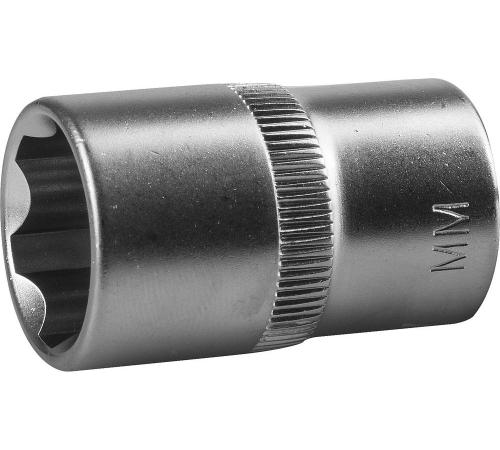 ЗУБР SUPER LOCK, 1/2″, 15 мм, торцовая головка (27725-15)