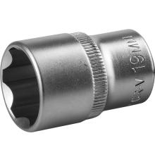 ЗУБР SUPER LOCK, 1/2″, 19 мм, торцовая головка (27725-19)
