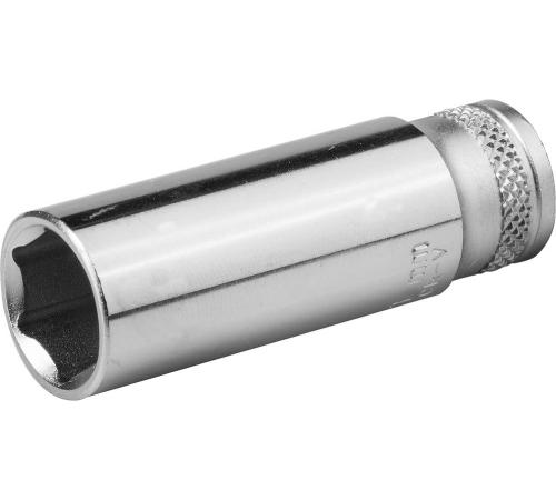 KRAFTOOL FLANK, 1/4″, 8 мм, удлиненная торцовая головка (27817-08)