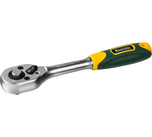 KRAFTOOL 1/4″, 72 зубца, трещотка для торцовых головок (27791-1/4)