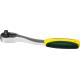 KRAFTOOL 1/4″, 72 зубца, изогнутая трещотка для торцовых головок, Pro (27795-1/4)