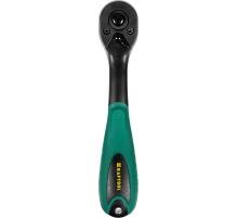 KRAFTOOL 1/4″, 72 зубца, пластиковое покрытие, трещотка для торцовых головок (27796-1/4)