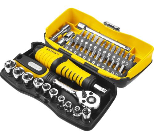 STAYER Pro Tech 39, 39 предм., универсальный набор инструмента (25135-H39)