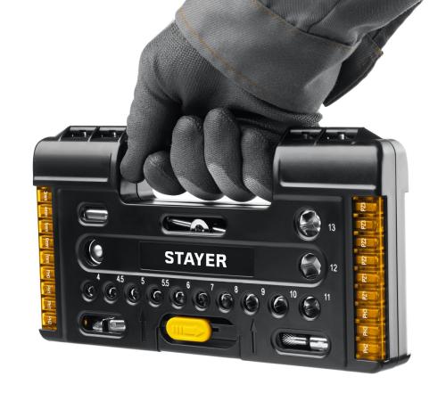 STAYER Auto 57, 57 шт, универсальный набор инструмента (27760-H57)