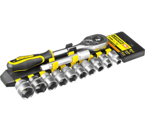 STAYER RSS 12L, 12 предм., (1/2″), набор торцовых головок (27750-H12)
