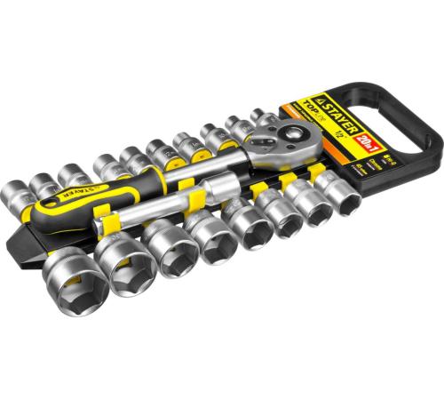 STAYER RSS 20L, 20 предм., (1/2″), набор торцовых головок (27750-H20)