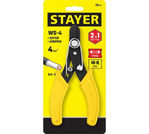 STAYER WS, 0.75 – 2.5 мм2, стриппер для снятия изоляции (23338-13)