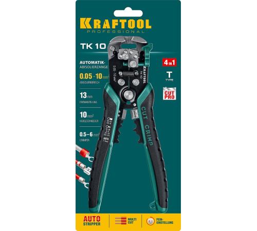 KRAFTOOL TK-10, 0.05 - 10 мм2, автоматический стриппер (22639)