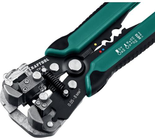 KRAFTOOL TK-8, 0.05 - 8 мм2, автоматический стриппер (22637)