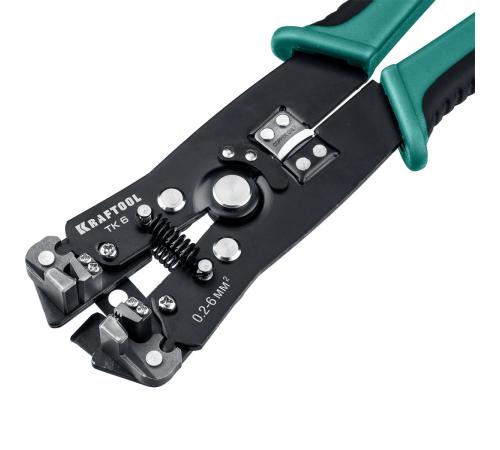 KRAFTOOL TK-6, 0.2 - 6 мм2, автоматический стриппер (22635)