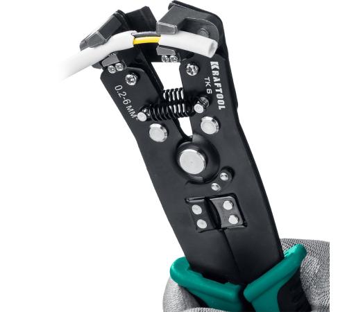 KRAFTOOL TK-6, 0.2 - 6 мм2, автоматический стриппер (22635)