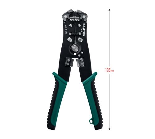KRAFTOOL TK-6, 0.2 - 6 мм2, автоматический стриппер (22635)