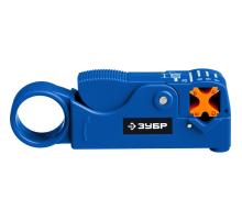ЗУБР COAX-3, (RG58, RG59, RG62), стриппер коаксиальных кабелей, Профессионал (22657)
