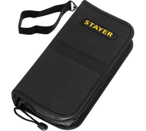 STAYER SP-4M, 4 матрицы в сумке-чехле, пресс-клещи для кабельных наконечников, Professional (45445)