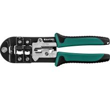 KRAFTOOL RJ, (RJ45, RJ11,RJ12), универсальный кримпер (22699)
